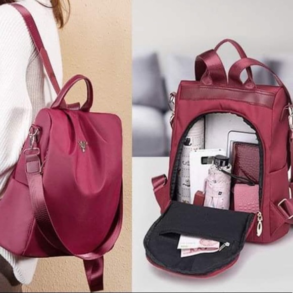 🎈Poaba Colorful Antitheft Oxford Backpack NWT 🎈 - Picture 6 of 12